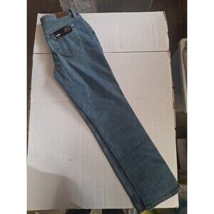 NWT Lee Women Plus Straight Midrise 8M Short Friction Resistant Jeans Pants